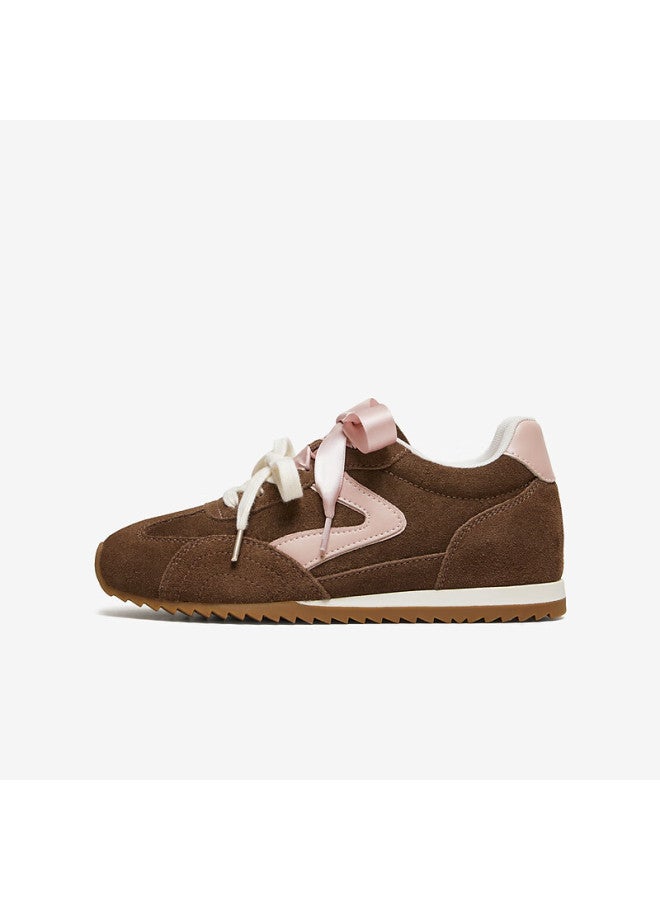 Tata  Spring Mall Style Women's Casual Sneakers Brown/pink Size 36 - Image 5