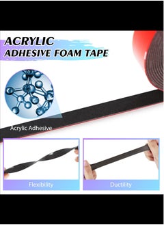 3M VHB Double Sided Tape,Heavy Duty Mounting Tape,3m x 10mm Adhesive Foam Tape Made with 3M VHB for Home Office Car Automotive Decor  - Image 3