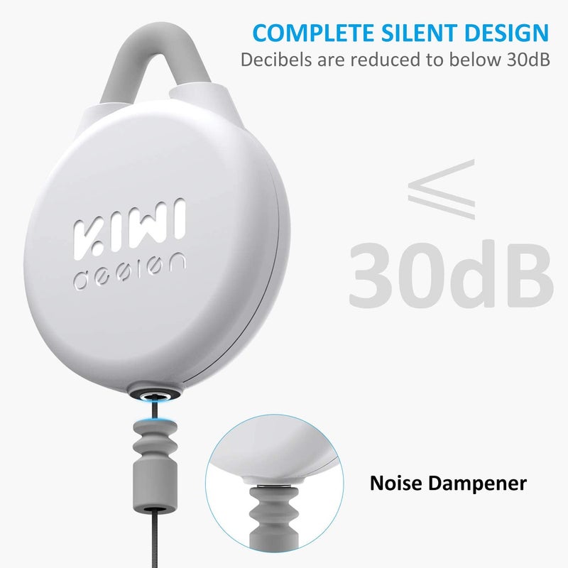 KIWI design VR Cable Management, 6 Packs VR Pulley System Compatible with Quest 3S/3/2/1/Pico/PSVR/PSVR2 - Image 4