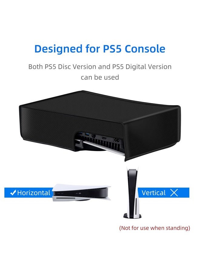 Wigearss Waterproof Protective Dust Cover for PS5 Console (Not for PS5 Slim) - Image 2