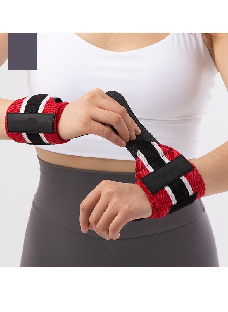 M MIAOYAN M MIAOYAN Sports Wrist Bandage Winding Adjustment Compression Anti-sprain Wrist Tendon Sheath Fitness Protector Strength Weightlifting Booster Belt (Single)  - Image 1