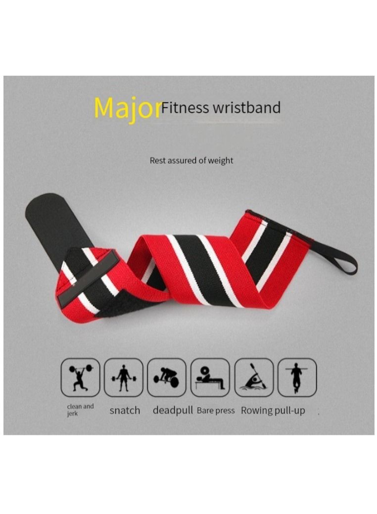 M MIAOYAN M MIAOYAN Sports Wrist Bandage Winding Adjustment Compression Anti-sprain Wrist Tendon Sheath Fitness Protector Strength Weightlifting Booster Belt (Single)  - Image 4