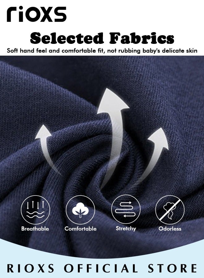 RIOXS Toddler Boys Fashion Cartoon Tops, Breathable Soft 100% Cotton T-Shirt, Classic Graphic Short Sleeve Tees, Perfect for Daily Wearing, School and Other Outdoor Activities - Image 5