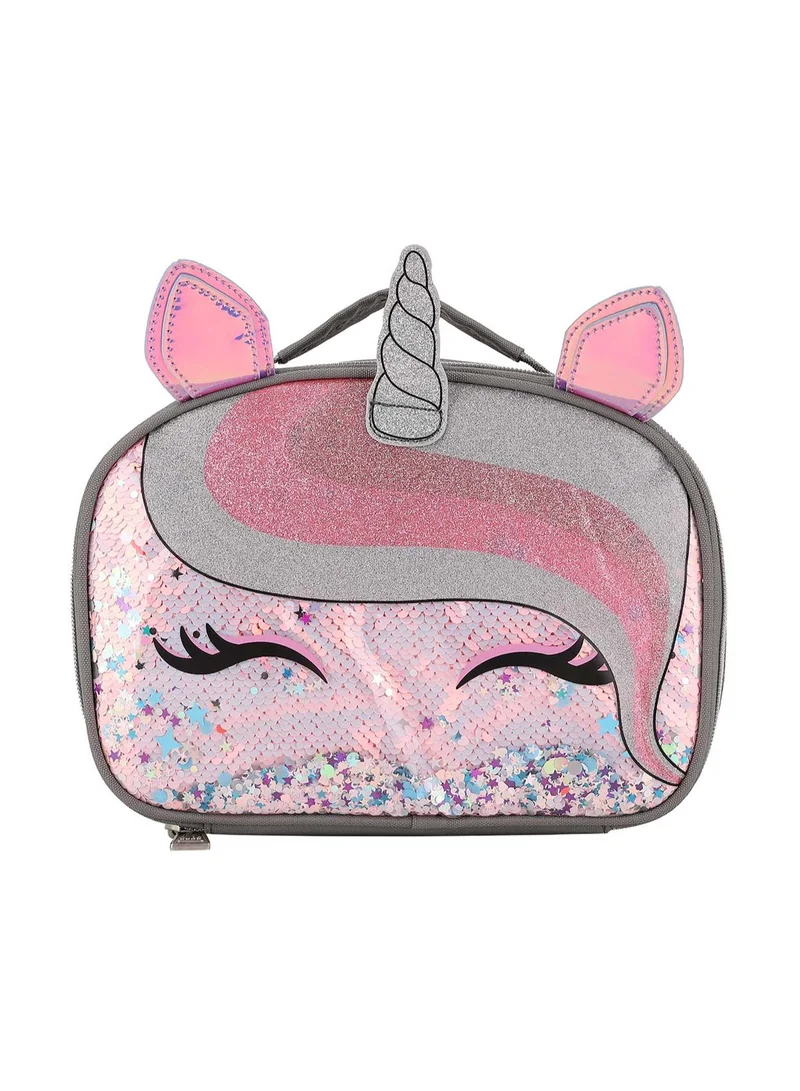 CUBS Unicorn Print Waterproof lunch bag carrying your favorite meals to school, work or while traveling