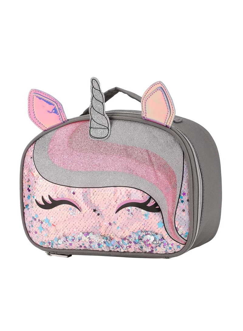 CUBS Unicorn Print Waterproof lunch bag carrying your favorite meals to school, work or while traveling