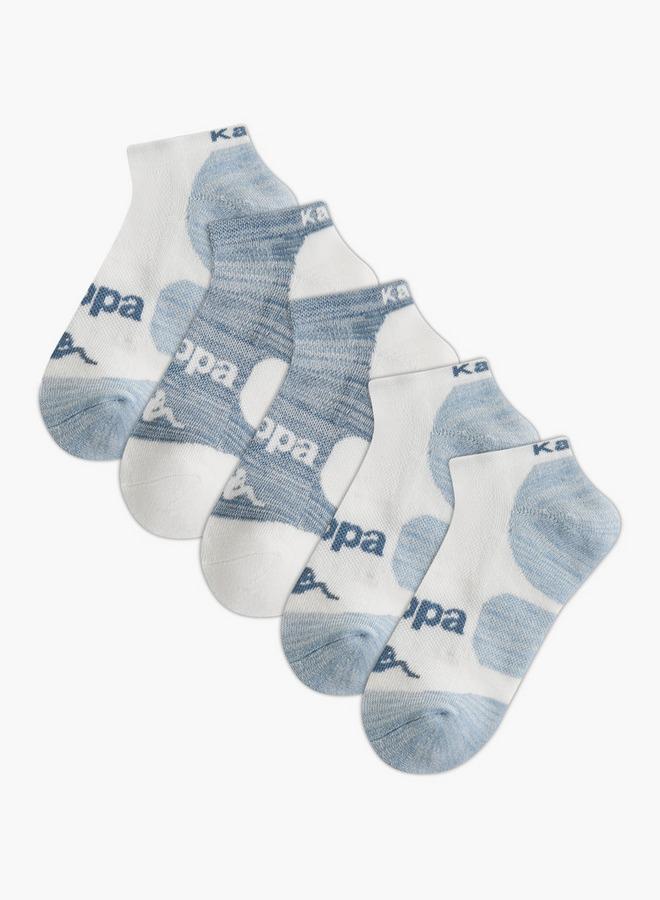 Kappa Pack of 5 Terry Ankle Length Sport Trainer Socks - Image 1