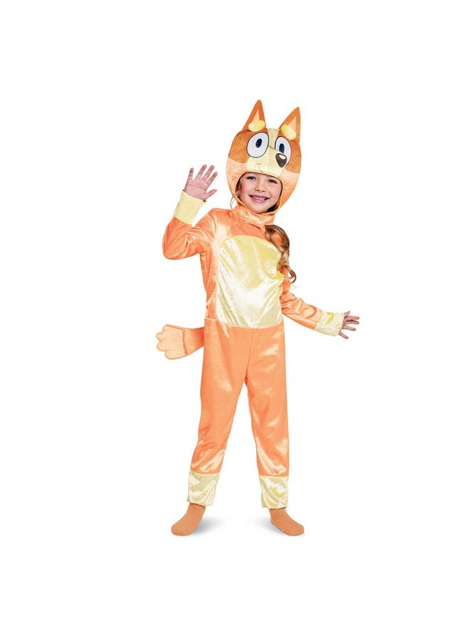 Disguise Disguise Bingo Costume for Kids, Official Bluey Character Outfit with Jumpsuit and Headpiece, Classic Toddler Size Large (4-6) - Image 1