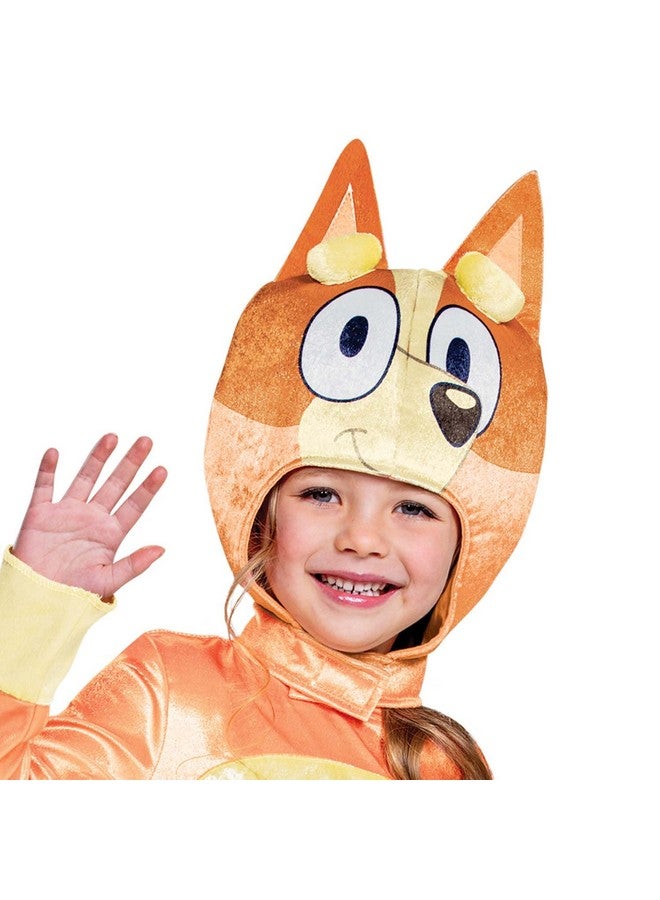 Disguise Disguise Bingo Costume for Kids, Official Bluey Character Outfit with Jumpsuit and Headpiece, Classic Toddler Size Large (4-6) - Image 2