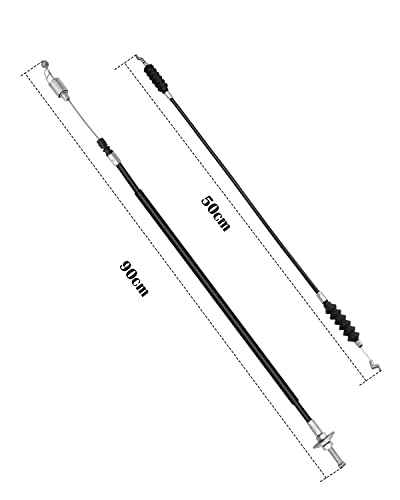 QLZOZB Governor & Accelerator Cable Fits for Kawasaki FE290 Club Car DS Golf Cart 2004-2022 Replace 102336101 102336001 - Image 4