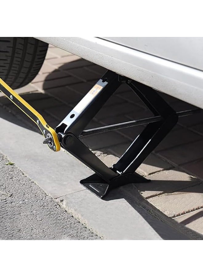 Car Scissor Jack Kit 1 Ton - Easy-to-Use Hydraulic Lift for Quick Vehicle Repairs - Image 3