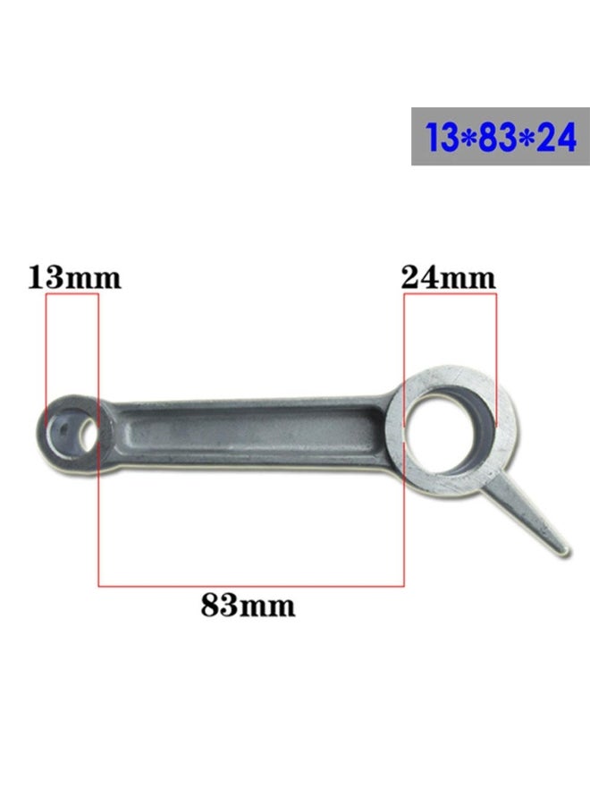 1 Pc Air Compressor Connecting Rod Silver Tone Aluminum Alloy For Air compressor pump Silver  - Image 5