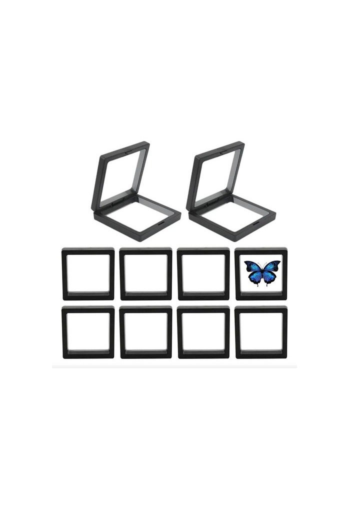 12 قطعة المعرض 3d المجوهرات إطار العائمة - Image 1