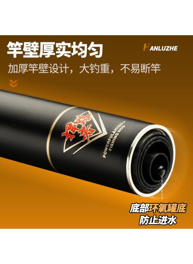 Gw Fishing Rod, Handheld, 8.1 Meters, Hanluze Lake And Reservoir, Lightweight, Ultra-light, Ultra-hard, 28 Sections, 5h Large All-purpose Rod, Fishing Pole