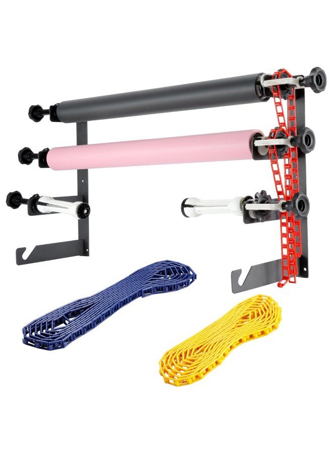 Neewer Photography 4 Roller Wall Mounting Manual Background Support System with 2 x Four Fold Hook, 8 x Expand Bar, 4 x Chain, Load Capacity per Roller: 22lb/10kg - Image 4