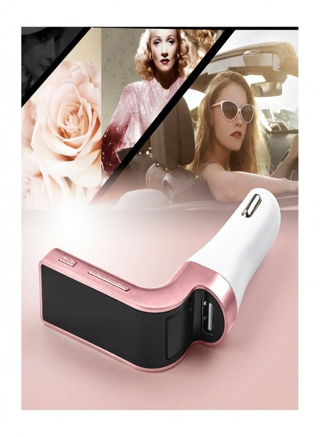 G7 Car Bluetooth MP3 Bluetooth U disk TF card music player Car FM transmitter Bluetooth receiver - Image 3