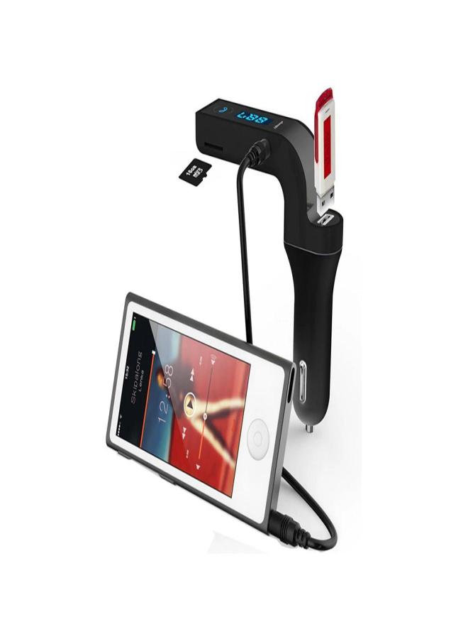 G7 Car Bluetooth MP3 Bluetooth U disk TF card music player Car FM transmitter Bluetooth receiver - Image 2