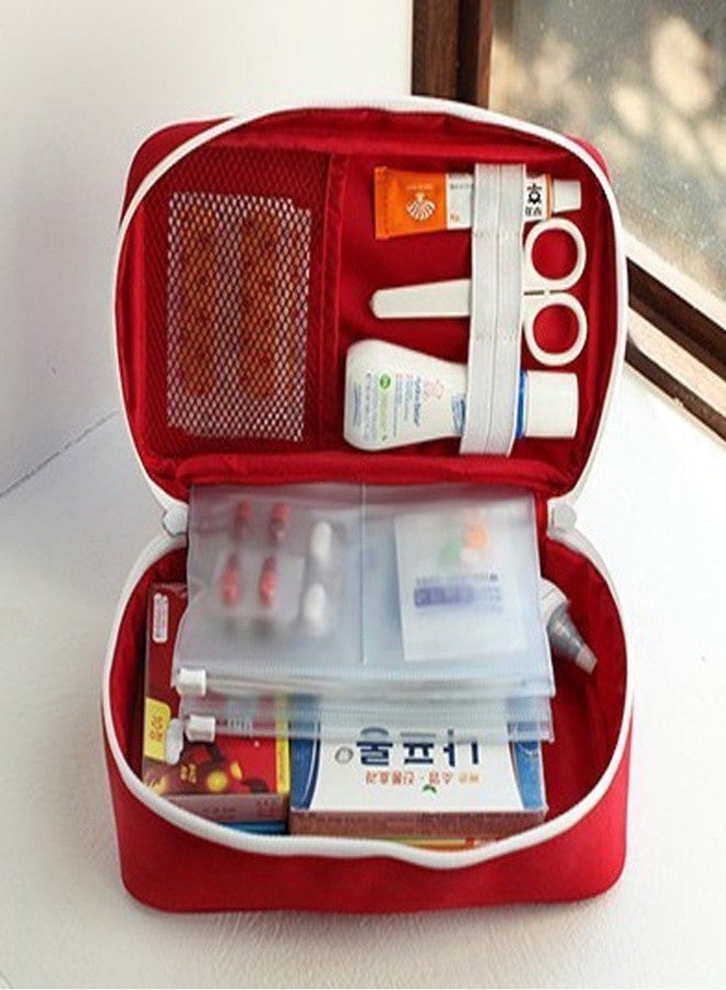 dhruheer Large Portable First Aid Pouch Multi-Function Medical Kits Storage Bag Organizer - Image 1