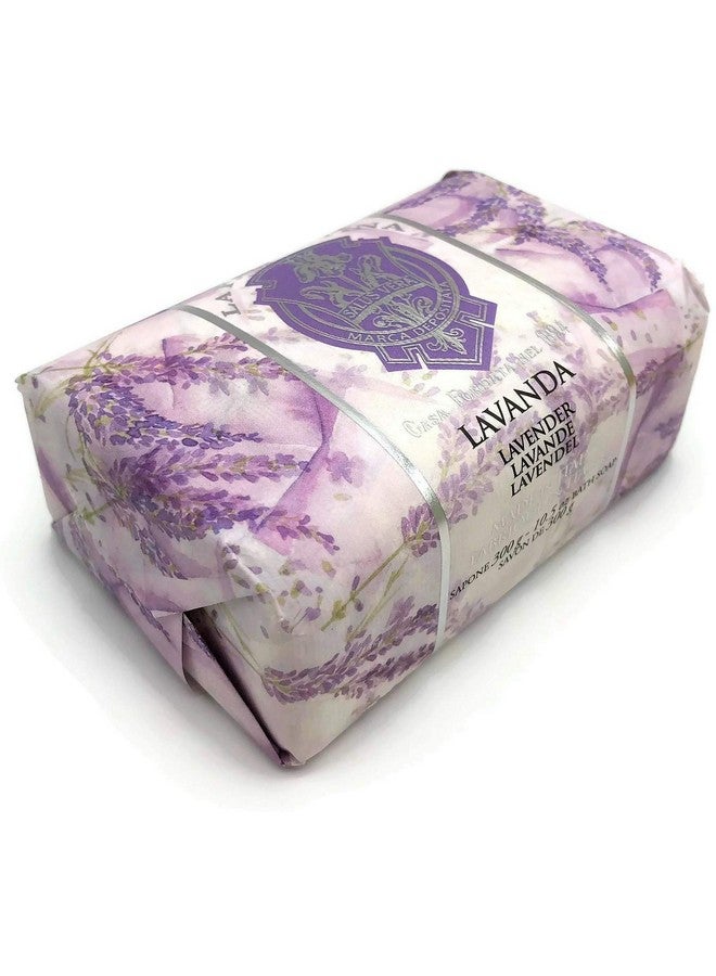 La Florentina Tuscan Lavender Italian Luxury Bath Soap 10.5 Ounce - Image 2