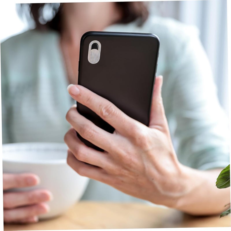 6pcs Webcam Privacy Cover Sticker for Cell Phone Laptop Camera Lens Protector - Image 5