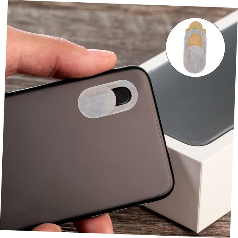 6pcs Webcam Privacy Cover Sticker for Cell Phone Laptop Camera Lens Protector - Image 3