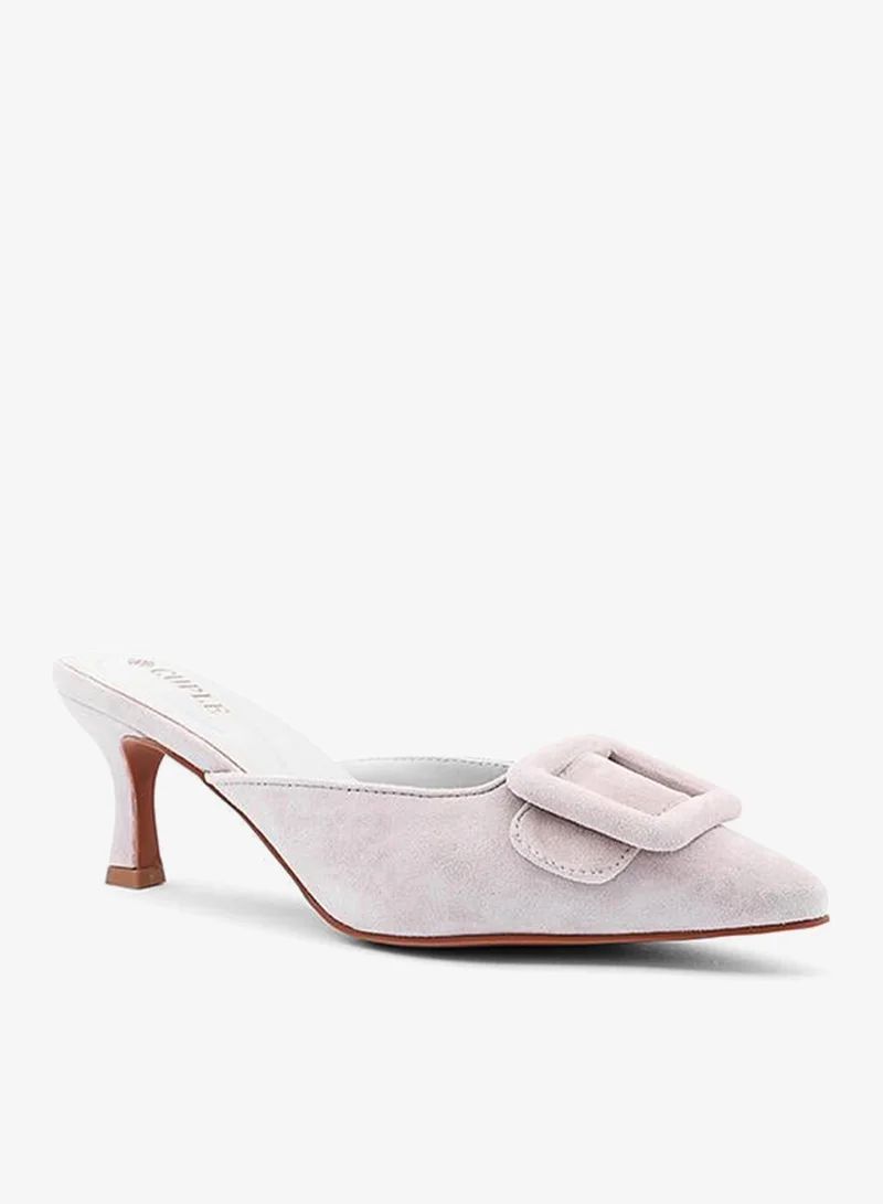 كابلي Women Pointed Toe Mule Heels
