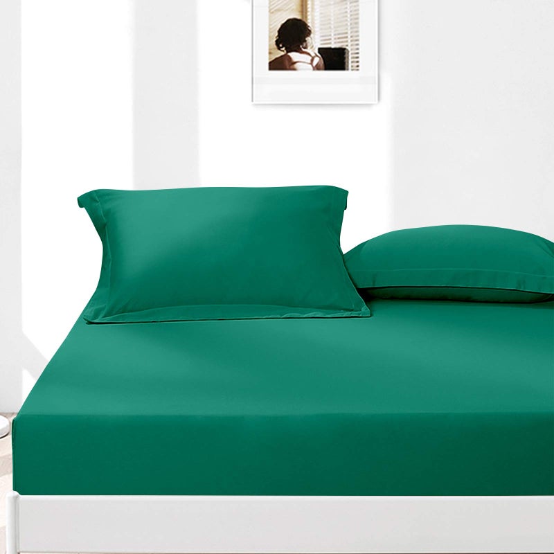 إن تي باي NTBAY COTTON Standard Pillow Shams - 500 Thread Count Cotton Cotton 20x26 Covers 2 Pack Super Super و Breatable 20x26 BADCSES  - Image 5