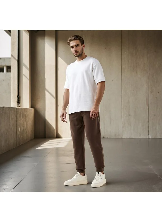 Splash FAV Regular Fit Joggers with Drawstring Closure, Pockets and Flexicomfort Waistband