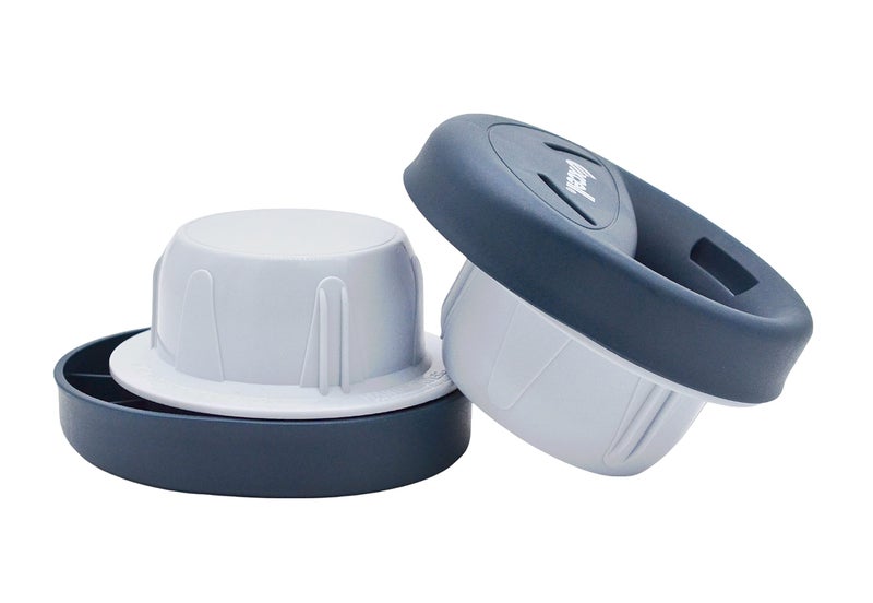 WOD Tape WOD SF-755 Durable Plastic Hand-Saver Lightweight Compact Stretch Film Wrap Holder & Dispenser Designed - Ideal for Shrink Film Wrapping Applications: Fits Any 3" in. Core (1-Pair) - Image 1