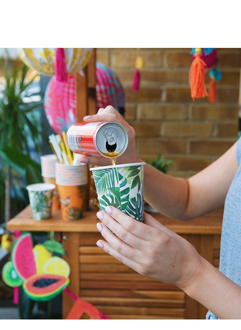 توكينج تيبلز أكواب بتصميم أوراق نخيل فييستا استوائية  قطع - Image 1