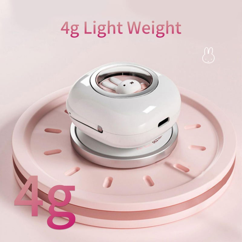 MIPOW Next-Gen x Miffy Wireless Earbuds, BT5.3 36H Playtime AI ENC Noise Cancelling IPX7, Bluetooth Sport Earphones with Charging Case, Bunny Design Pastel Pink - Gift for Girls - Image 3