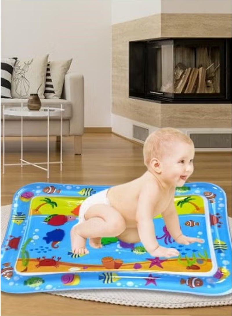 Infant Water Play Mat Safe And Harmless Inflatable Activity Center Spray Water Pad Promoting Baby Motor And Sensory Development  - Image 4
