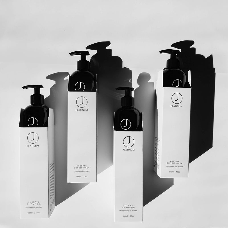 J Beverly Hills Platinum Hydrate Shampoo with Silk Protein for Hydration, (3.4 oz, 12 oz, 32 oz) - Image 4