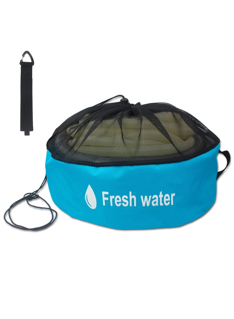 TERRIFI RV Hose Bags, RV Accessories Storage Bags for Sewer Hoses, Fresh/Black Water Hoses and Electrical Cords (with 1 Storage Straps) 1 Pack 