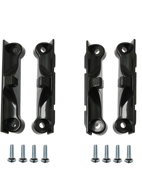 4 PCS Black CPU Fan, AM4 Backplane Back Durable Heatsink Bracket, Fan Support Bracket for