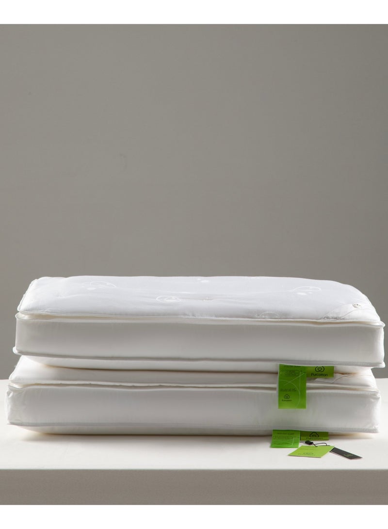 purcotton Royal Silk Pillow - Image 2