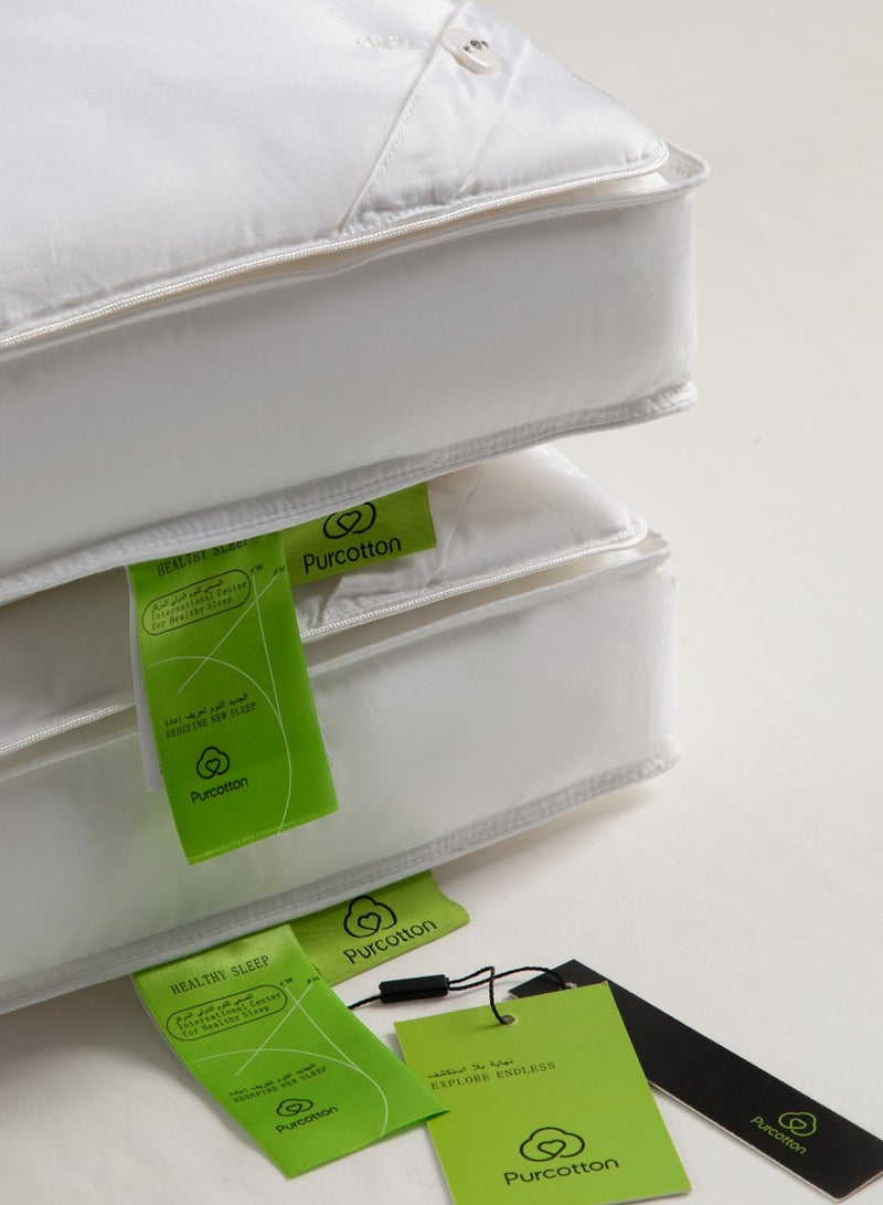 purcotton Royal Silk Pillow - Image 3