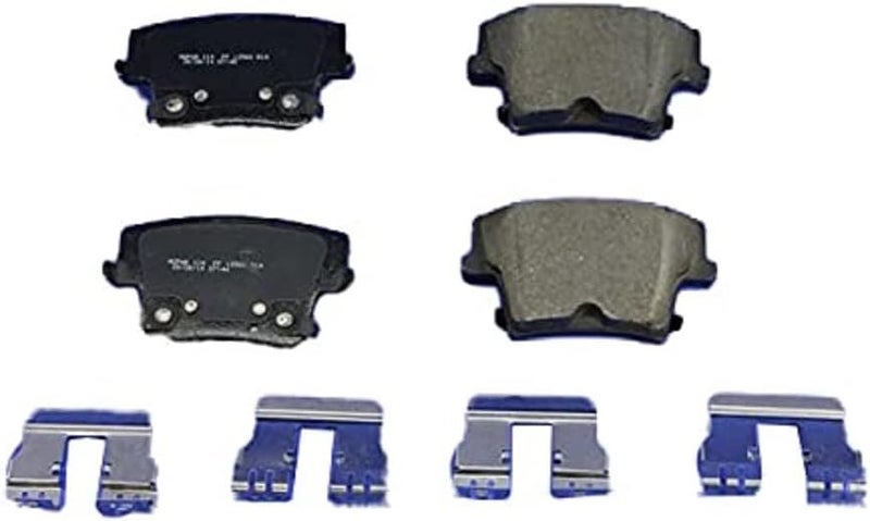 Mopar Genuine Semi-Metallic Brake Pad Set for Chrysler 300, Dodge Charger, and Dodge Magnum