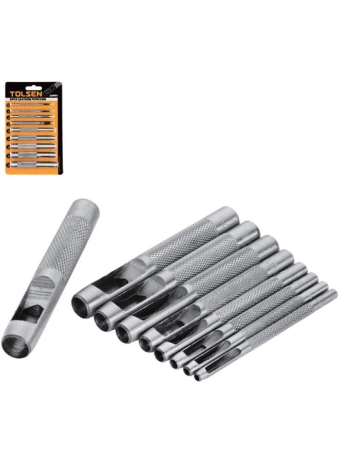 Tolsen 9Pcs Leather Puncher