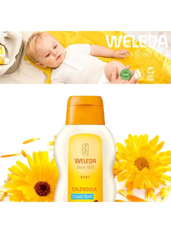 Weleda كريم استحمام مريح للأطفال مع مستخلصات القطيفة لبشرة الأطفال الحساسة 200 مل - Image 5