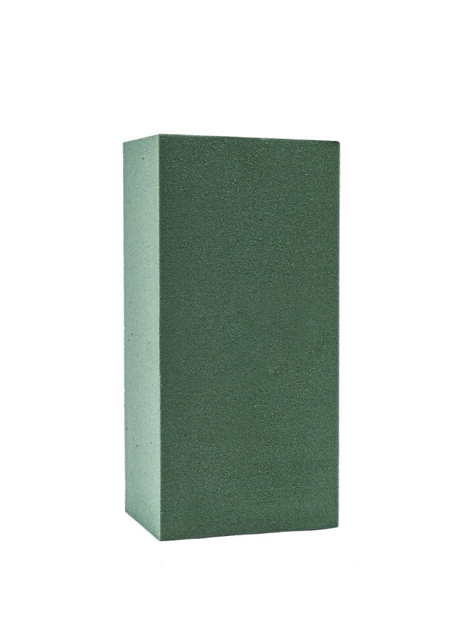 Gulf Flowers - Oasis Long Life Flower Foam, Green, 23cm x 11cm x H8cm – Durable Floral Foam for Fresh and Artificial Flower Arrangements - Image 1