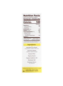 Simple Mills Simple Mills, Veggie Flour Pita Crackers, Himalayan Salt, 4.25 oz (120 g)  - Image 2