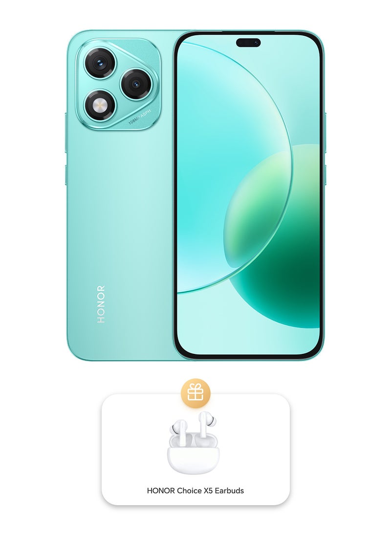 Honor 400 Lite Dual SIM 5G Mars Green 8GB RAM 256GB With Free Gifts - Middle East Version - Image 1
