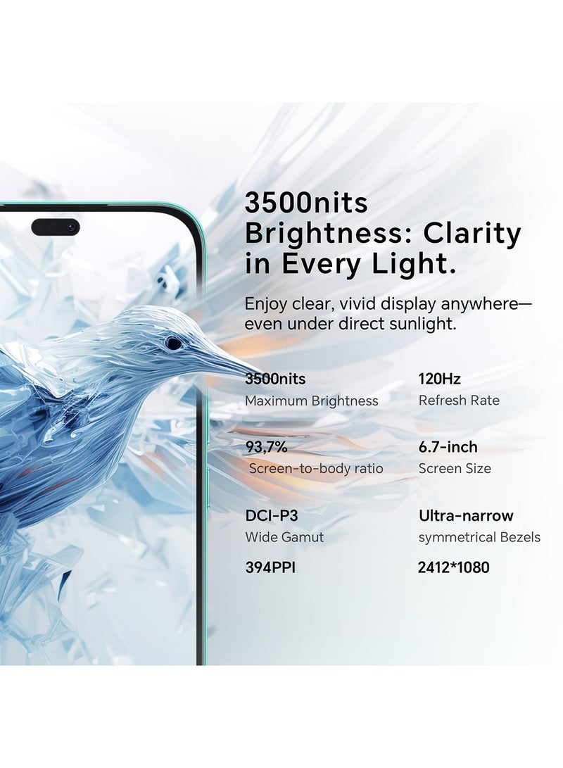 Honor 400 Lite Dual SIM 5G Mars Green 8GB RAM 256GB With Free Gifts - Middle East Version - Image 5