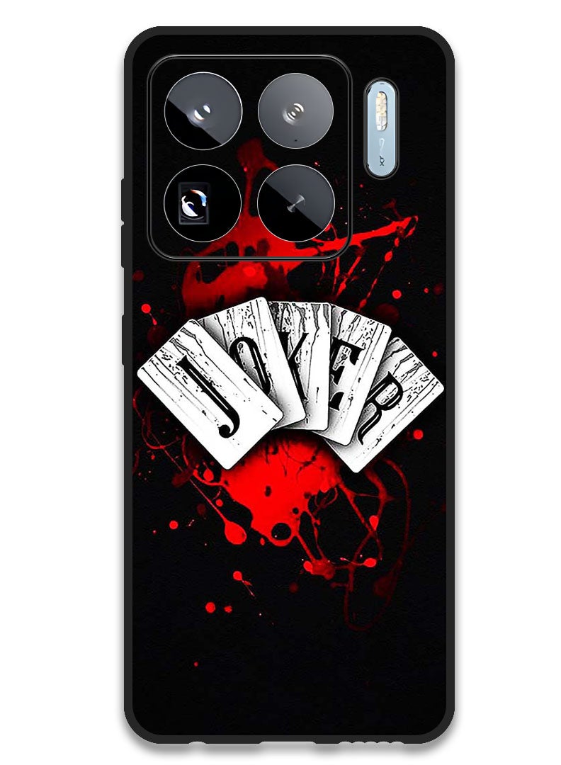 Theodor Case Compatible with Xiaomi 15S Pro 6.73 Inch Protection Shockproof Bumper Cover Joker Cards - Image 1