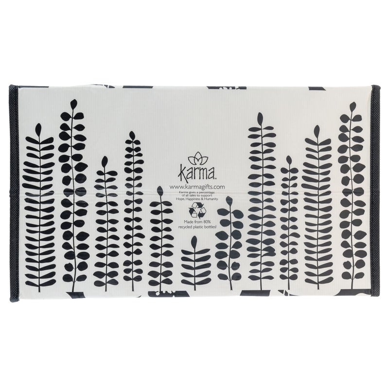Karma Reusable Gift Bags - Tote Bag and Gift Bag with Handles - Perfect for Birthday Gifts and Party Bags RPET 1 Ink Floral Large - Image 2