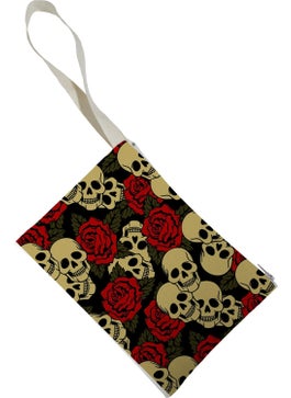 BEAM Unisex Skulls Clutch Bag 