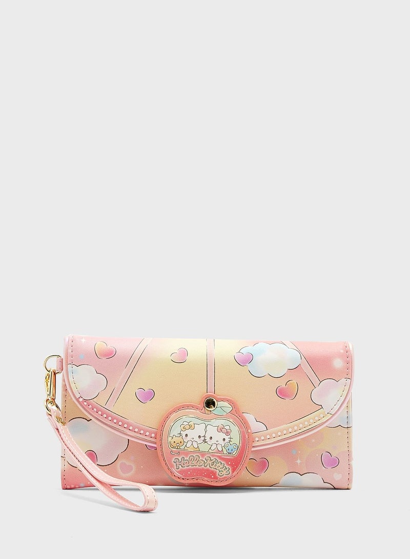 Loungefly Kids Sanrio Hello Kitty Zip Over Wallet - Image 1