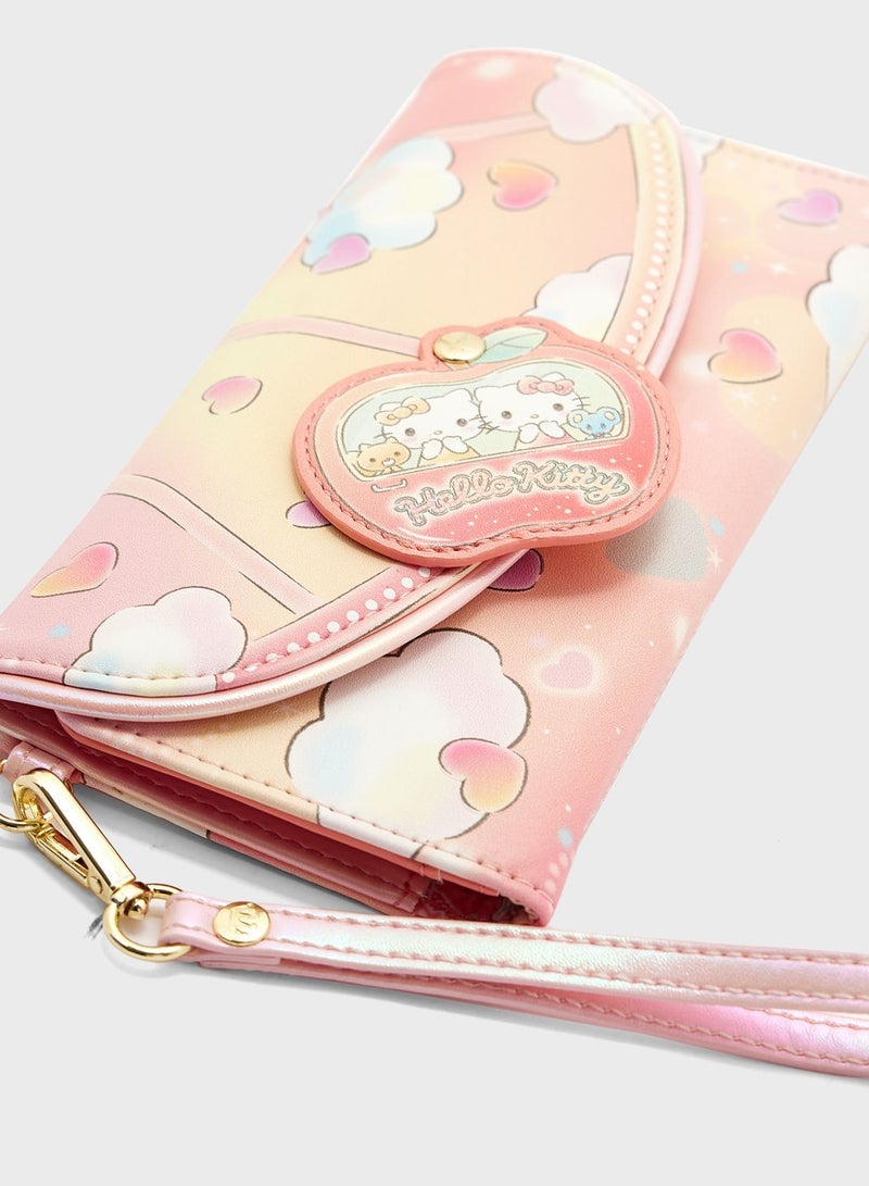 Loungefly Kids Sanrio Hello Kitty Zip Over Wallet - Image 3