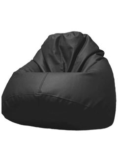 COMFY BLACK PVC LEATHER ADULT SOFT & FLUFFY BEAN BAG WITH VIRGIN BEANS FILLING - pzsku/ZE392F17F21EA21268EB6Z/45/_/1711433331/a17ce72a-95d5-4372-b052-d6b5c748dbc3