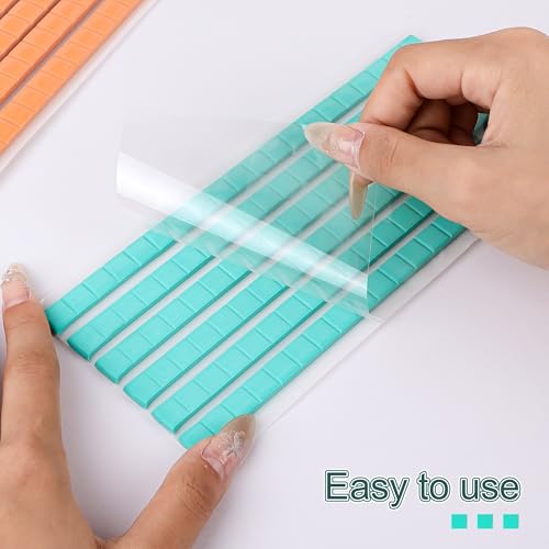 Feosky Adhesive Poster Sticky Tack Putty, Reusable and Removable Adhesive Putty, 120PCS, Mounting Putty for displaying Wall Paintings, Museum Art Photography, Picture, Crafts (Black, Pack of 1) - Image 3